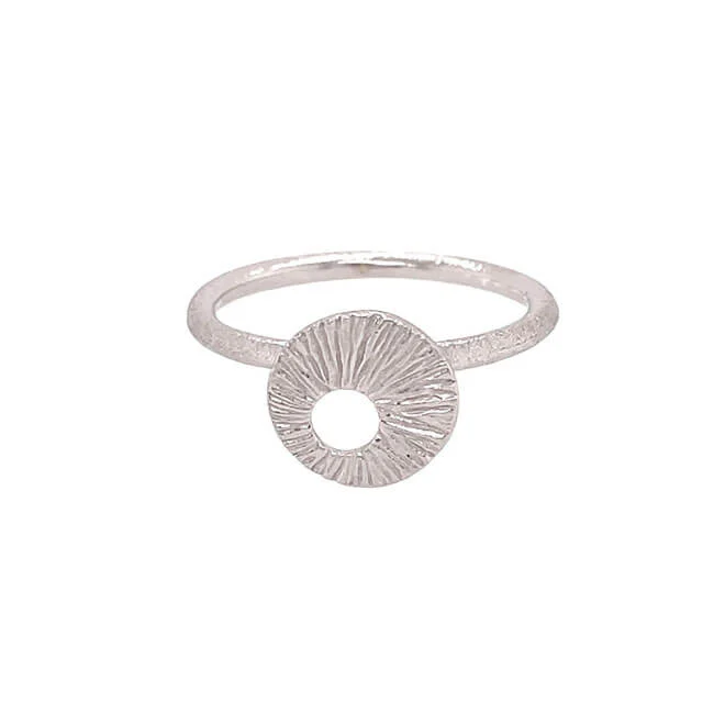 Heiring – Drømmefanger ring mini – Rhodineret sølv