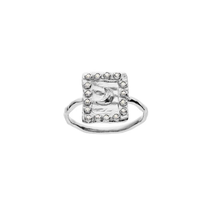 Maanesten Aida ring – sølv