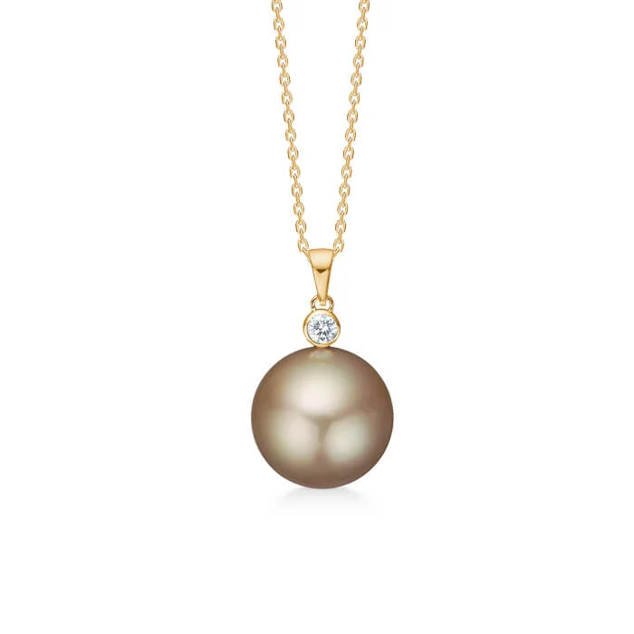 Mads Z Chloé Mist vedhæng – guld – 0,10 ct