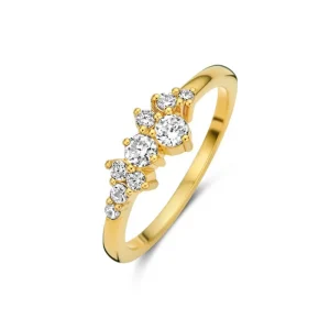 Spirit Icons Aria ring – forgyldt sølv