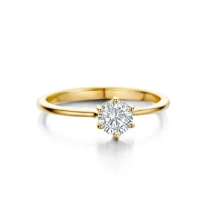 Spirit Icons Selina M ring – forgyldt sølv