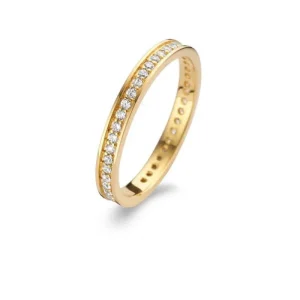 Spirit Icons Trend ring – forgyldt sølv